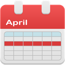 Calendar-selection-week icon