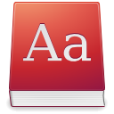 accessories-dictionary icon