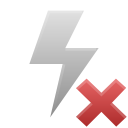 notification-power-disconnected icon