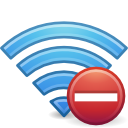 notification-wireless-disconnected icon