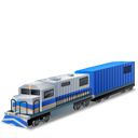 DieselLocomotive_Boxcar_Blue icon