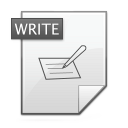 write icon
