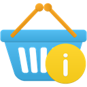 shopping-basket-info icon