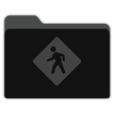Public-Black-folder icon