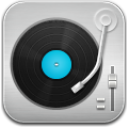 music_Record-Player_Blue icon