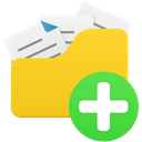 Open-folder-add icon