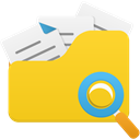 Open-folder-search icon