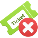 Remove-ticket icon