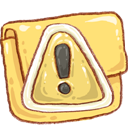 hp_folder_caution icon