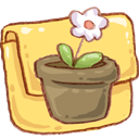 hp_folder_flowerpot icon