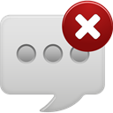 delete-text-message2 icon