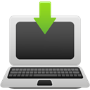 download-to-laptop icon