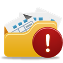 Open-Folder-Warning icon