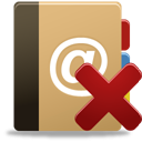 addressbook-remove icon