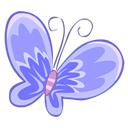 Blue_butterfly icon