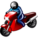 motorcyclist icon