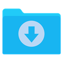 downloads-blue icon