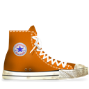 Converse-Orange-dirty icon