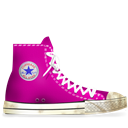 Converse-Pink-dirty icon