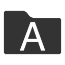 folder_fonts icon