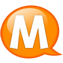speech-balloon-orange-m icon