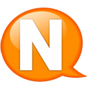 speech-balloon-orange-n icon