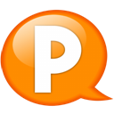 speech-balloon-orange-p icon