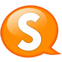 speech-balloon-orange-s icon