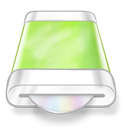 drive-green-disk icon