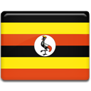 Uganda-Flag icon