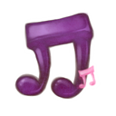 Music-drawing icon
