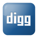 social_digg_box_blue icon