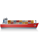 ContainerShip_Right_Red icon