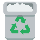 trashcan-full icon