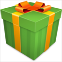 Christmas_Gift_-_green icon