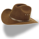 Hat-cowboy-brown icon