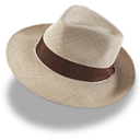 Hat-linen-trilby icon