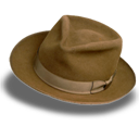 Hat-suede-fedora icon