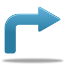 Arrow-turn-right icon