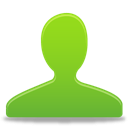 User-green icon