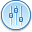 control_equalizer_blue icon