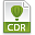 file_extension_cdr icon