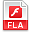 file_extension_fla icon
