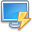 monitor_lightning icon