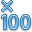 multiplied_by_100 icon