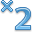multiplied_by_2 icon