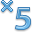 multiplied_by_5 icon
