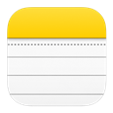 Notes_Icon icon 1024x1024px (ico, png, icns) - free download | Icons101.com