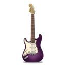 Stratocaster-guitar-pink icon