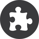 Puzzle-grey icon